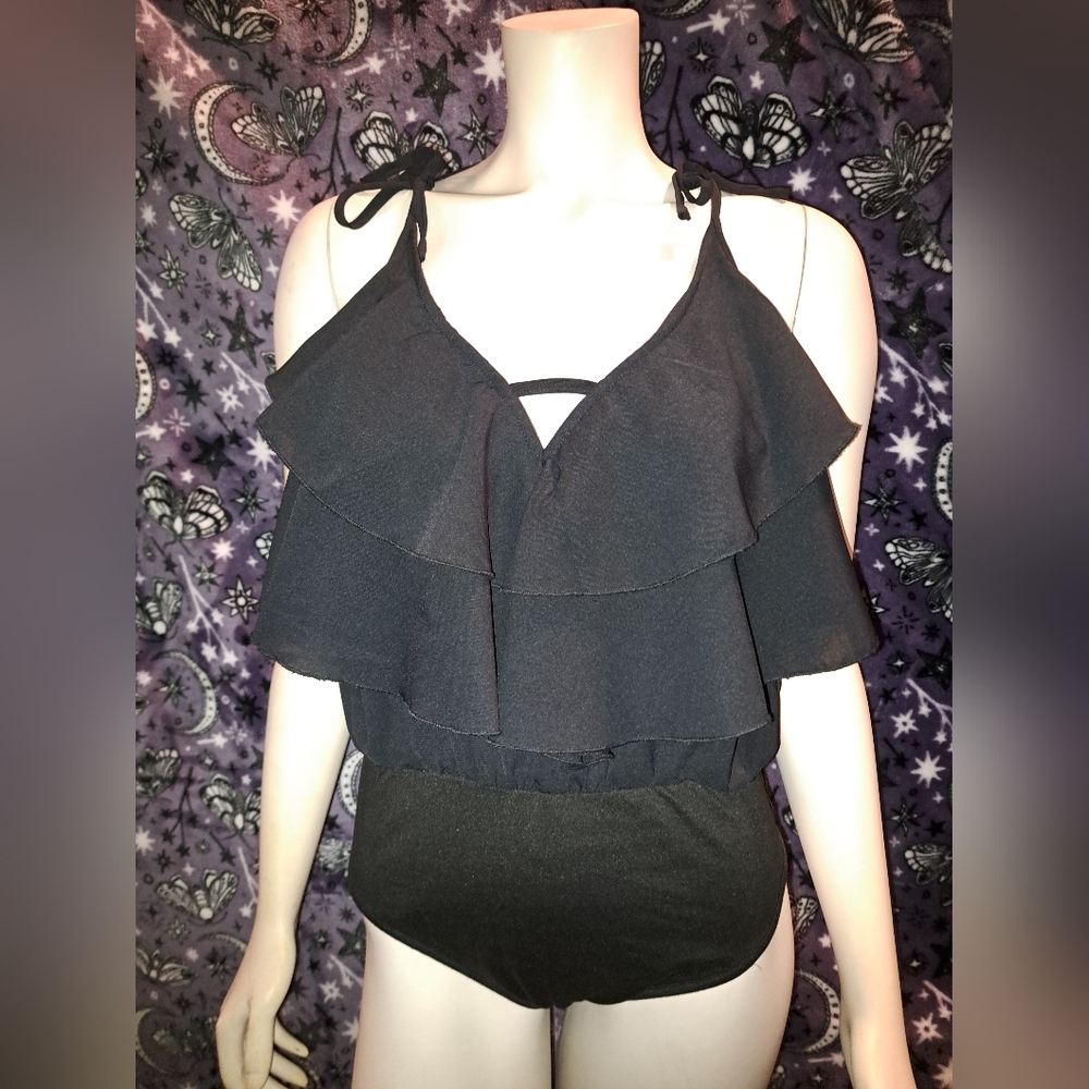 Classy Black Bodysuit